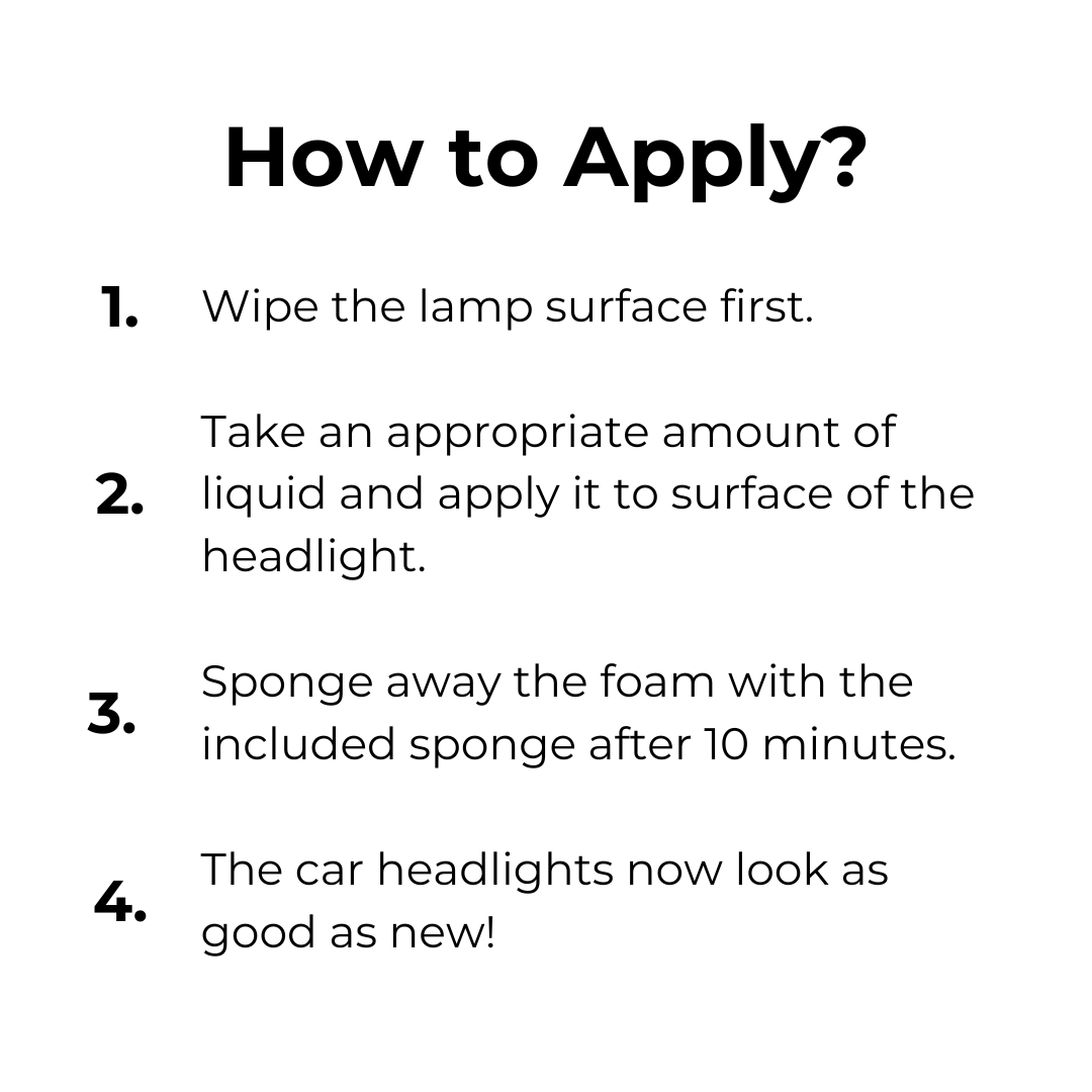 Återställ dina strålkastare på ett ögonblick