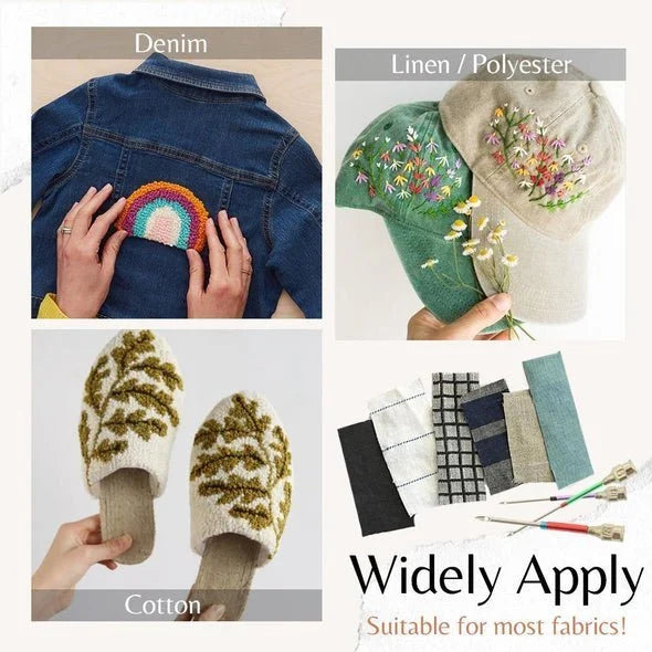 Perfekt sett med nåler for presise sømmer