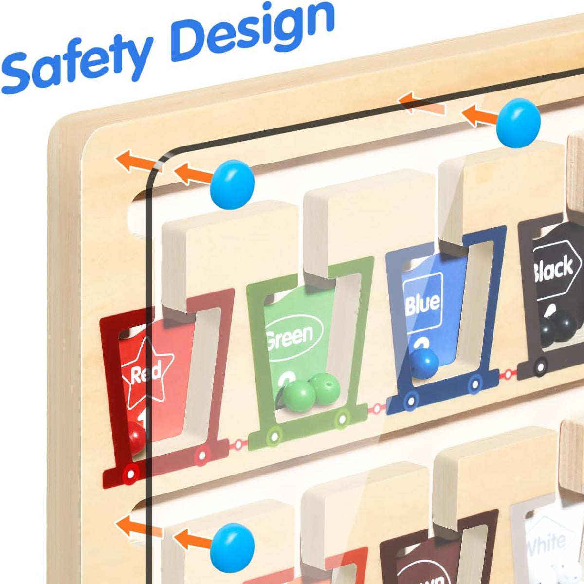 Učiť sa farby zábavne s magnetmi