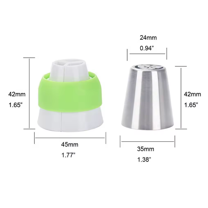 Zestaw dekoracji cukierniczych - Smakowite i precyzyjne kreacje