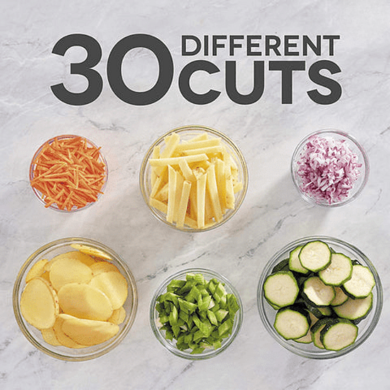 完璧な精度でシェフのように切りましょう 