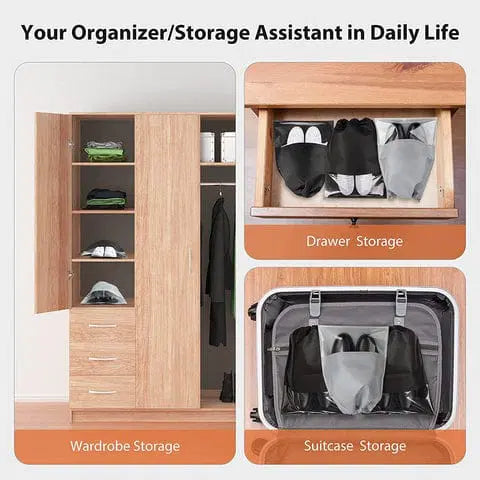 Schuhbeutel für Reisen (x10) 