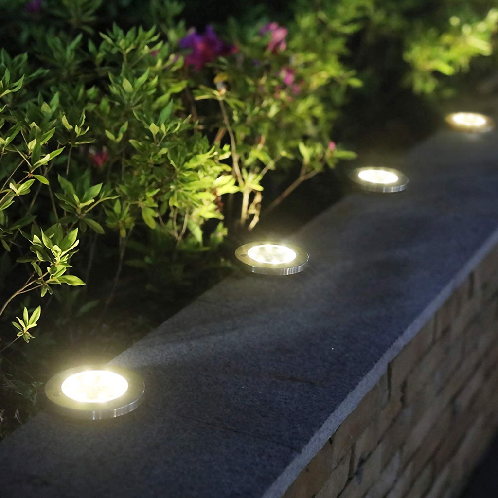 Dekorative Solarlampe für Außenwege (x4) 