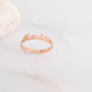 Personalized Ring with 1 to 4 Engraved Names 