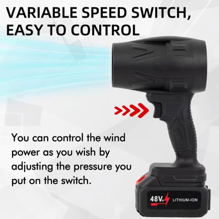 コードレスエアブロワー – 努力せずにケーブルなしで掃除します 