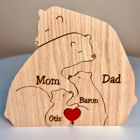 Puzzle in legno personalizzato: un ricordo familiare unico 