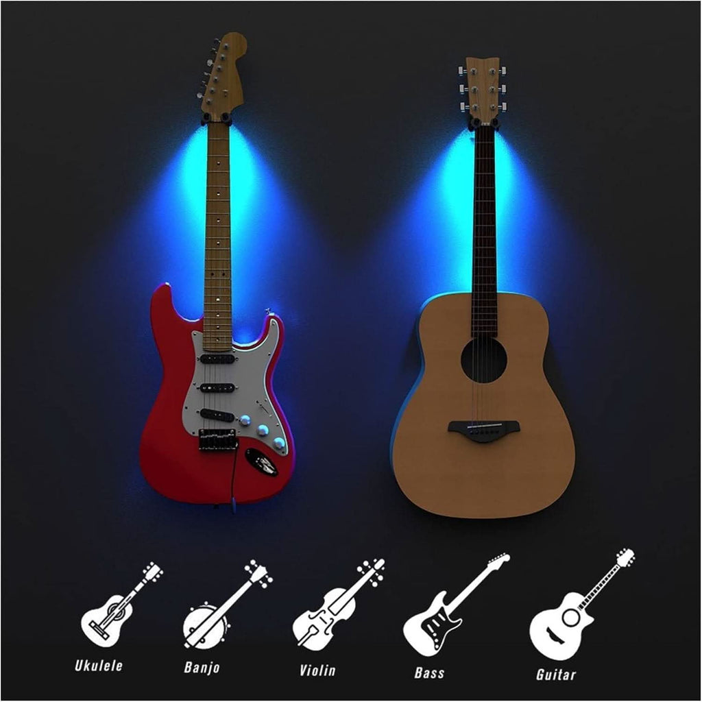 Veggfeste for LED til gitar – Lys opp instrumentet ditt 