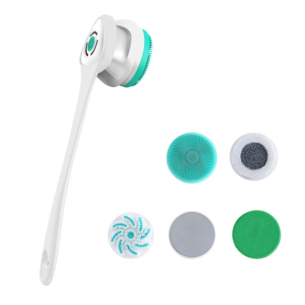 Fullstendig rensemassasje uten anstrengelse under dusjen 