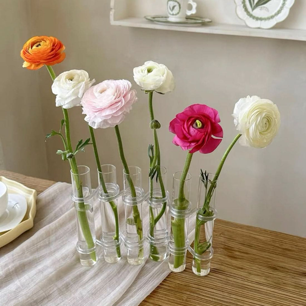 Elegant modulvase for kreative blomsterkomposisjoner 