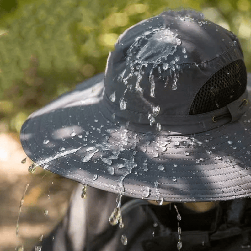 Cappello con ventilatore solare integrato 