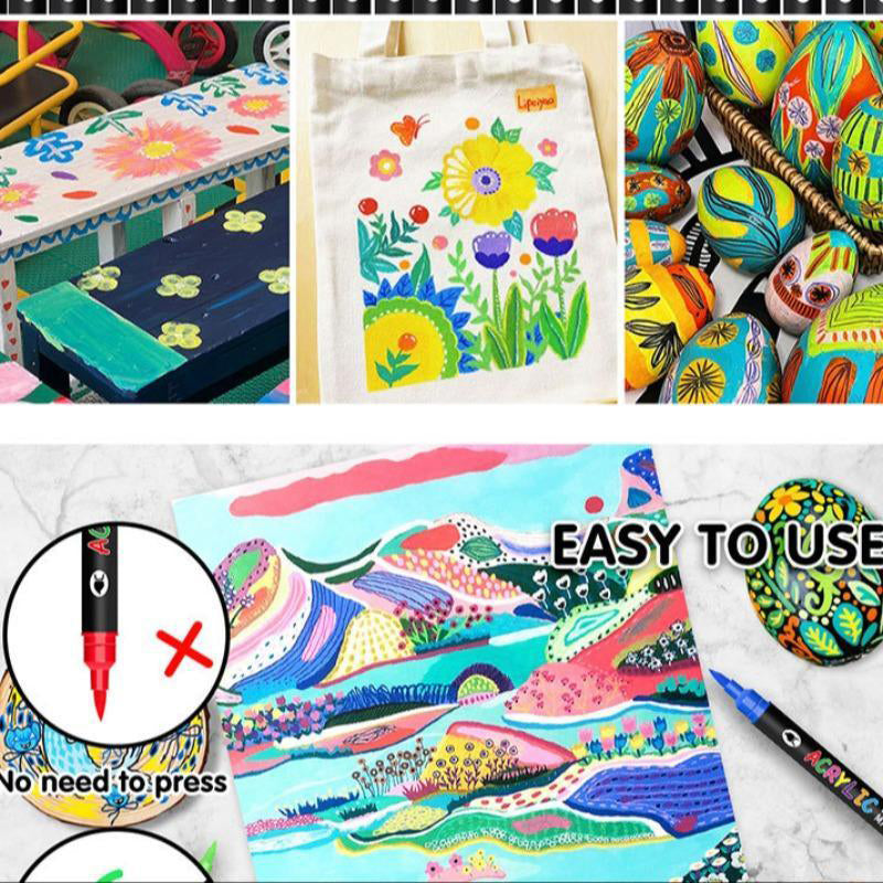 Akril festékek a ragyogó alkotásokhoz 