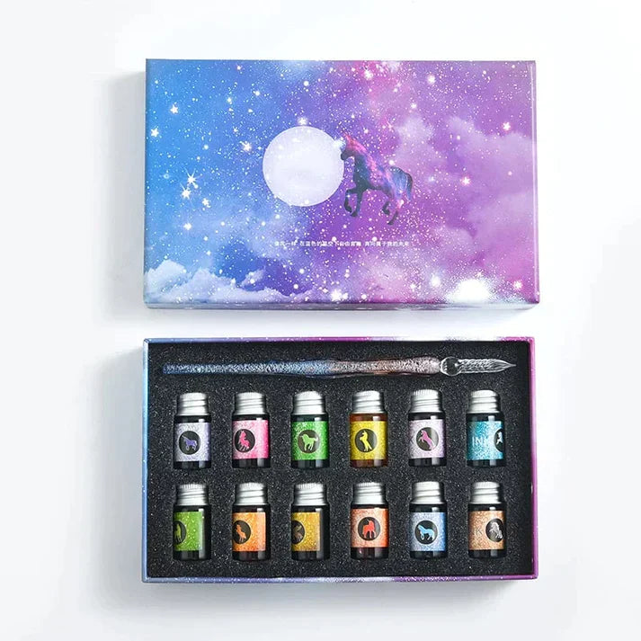 Schreiben Sie mit Eleganz dank des in Glas getauchten Stifts 