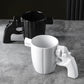 Design-Tasse mit ultra-originalem Pistolenhenkel 