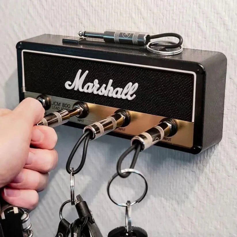 Store your keys in style with a rock keychain 