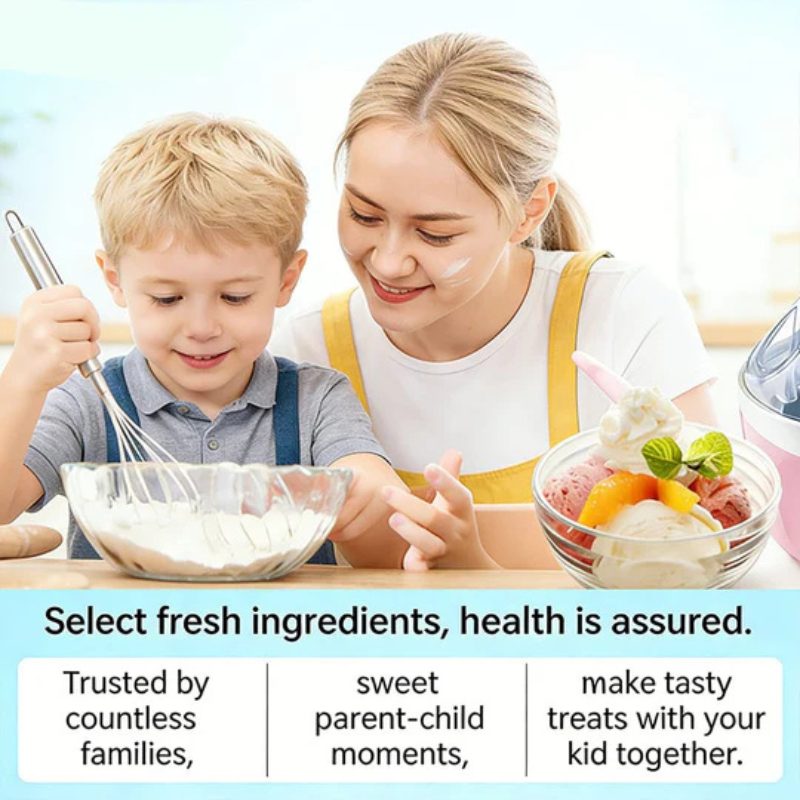 Machine à desserts 3-en-1 portable – rapide et compacte