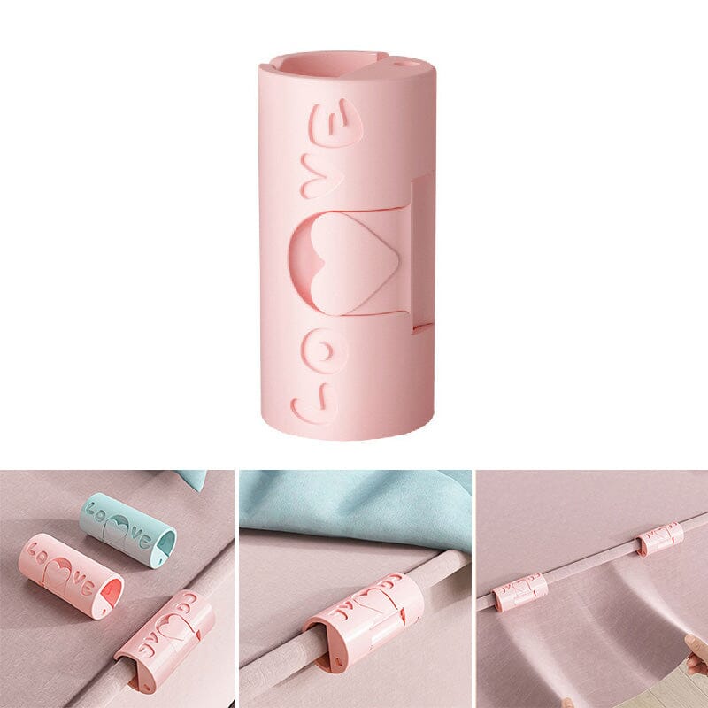 Dekoracyjne klipsy do napiętych i dobrze przymocowanych prześcieradeł (x12) 