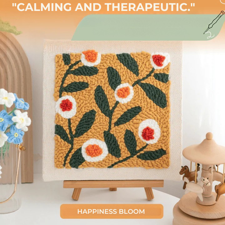 Punch needle -kirjontasarja 