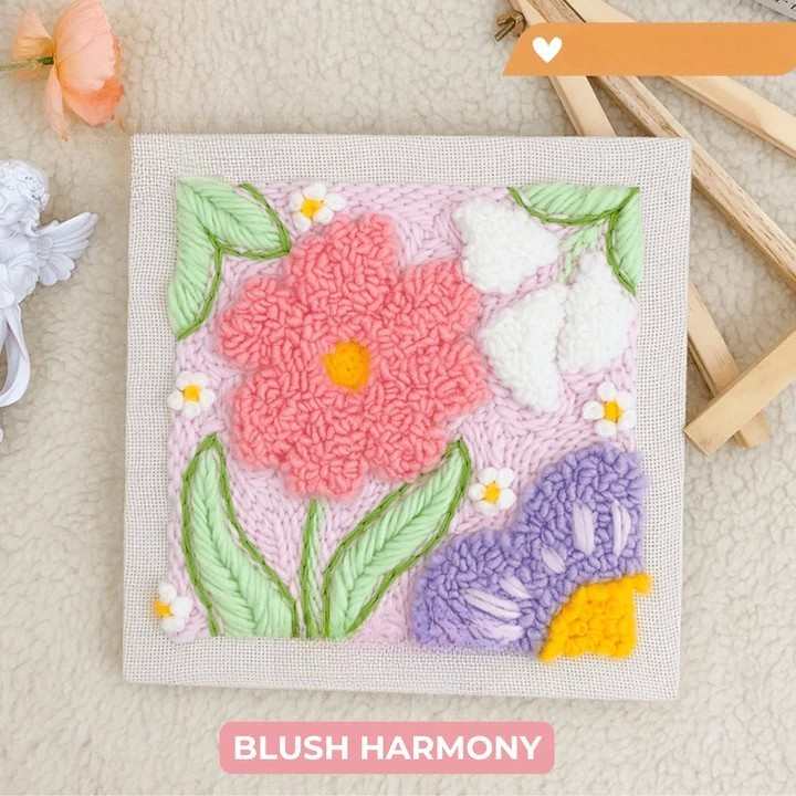 Punch needle -kirjontasarja 