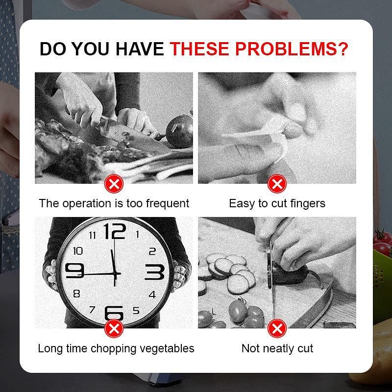 完璧な精度でシェフのように切りましょう 