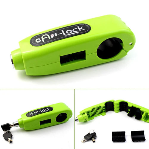 Express lås for motorsykkel- og scooterstyre 