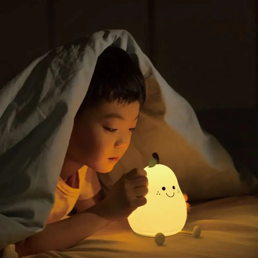 Ładowana lampka nocna z silikonu dla dzieci 