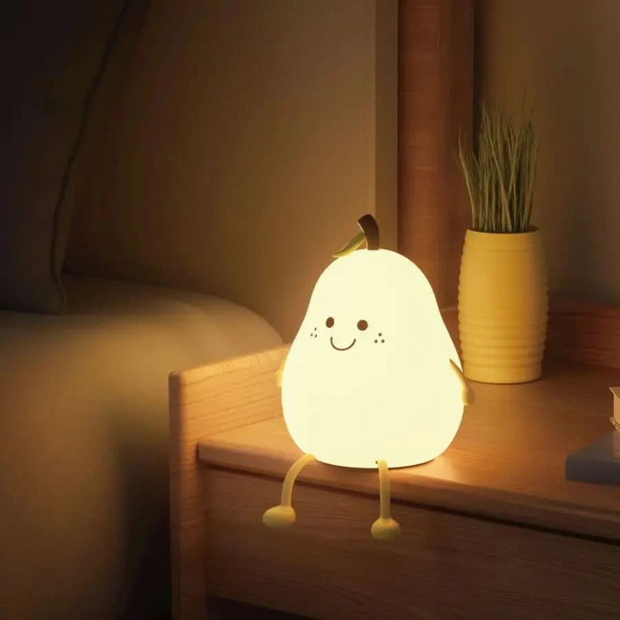 Ładowana lampka nocna z silikonu dla dzieci 