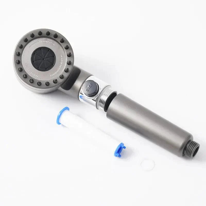 Douche 4-en-1 filtrante à pression réglable