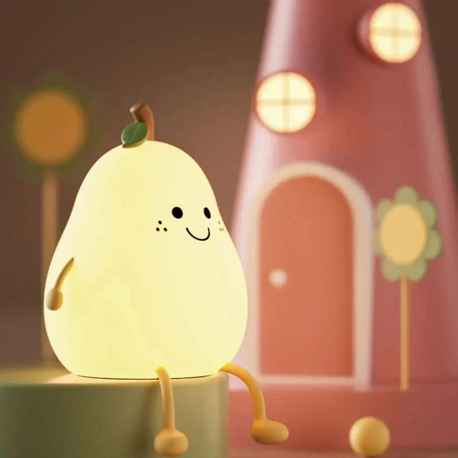 Ładowana lampka nocna z silikonu dla dzieci 