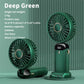 Powerful mini fan with smart LED display 