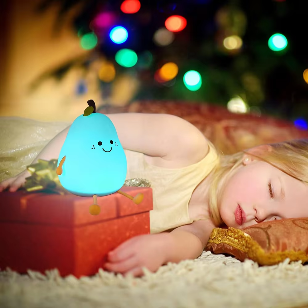 Ładowana lampka nocna z silikonu dla dzieci 