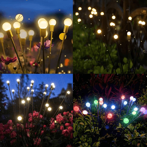 Lampy ogrodowe z świetlikami 