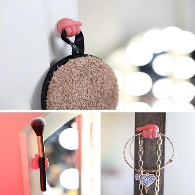 Smart kroge til kabler, børster, høretelefoner og mere (x10) 