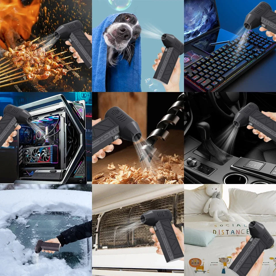 AirBlaster-Pro - Kompakt luftblåsare för en enkel rengöring 