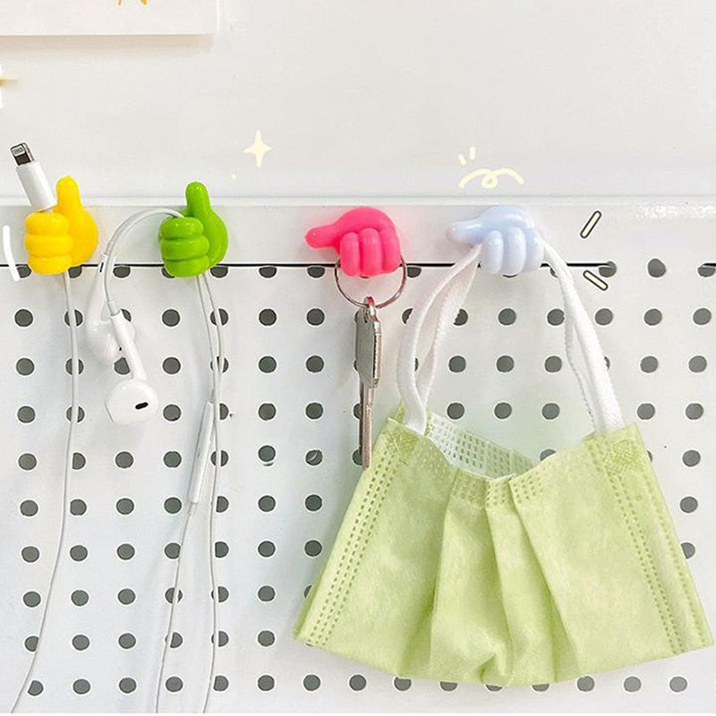 Smart kroge til kabler, børster, høretelefoner og mere (x10) 