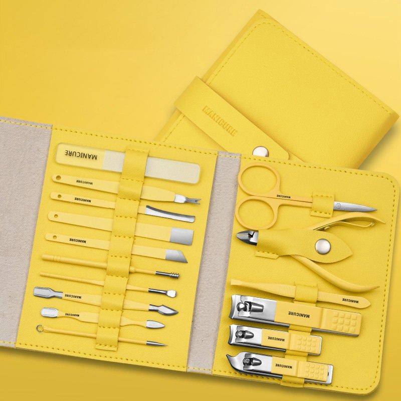 Komplett manikyr- og pedikyrsett 