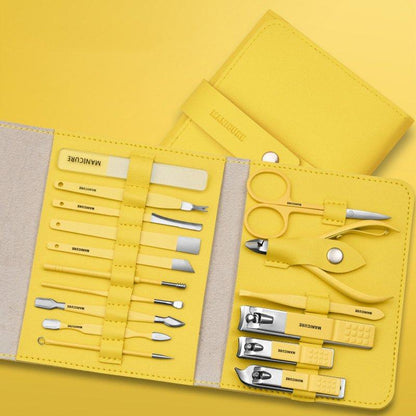 Komplett manikyr- og pedikyrsett 