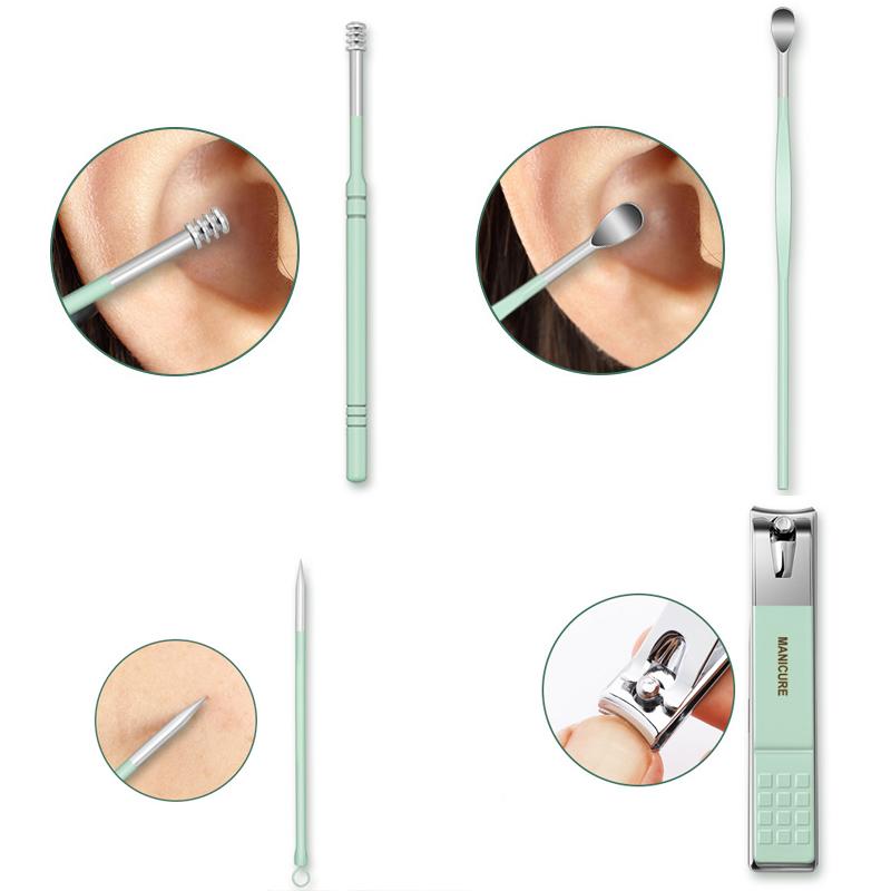 Komplett manikyr- og pedikyrsett 